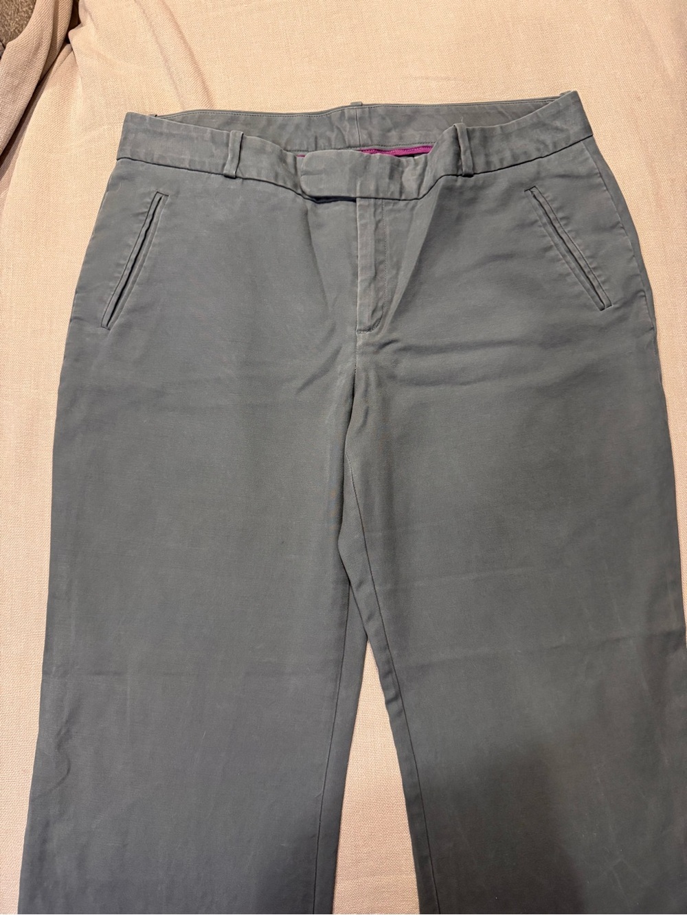 Banana Republic Martin Fit Trouser Pants Womens Size 12 Short Ankle